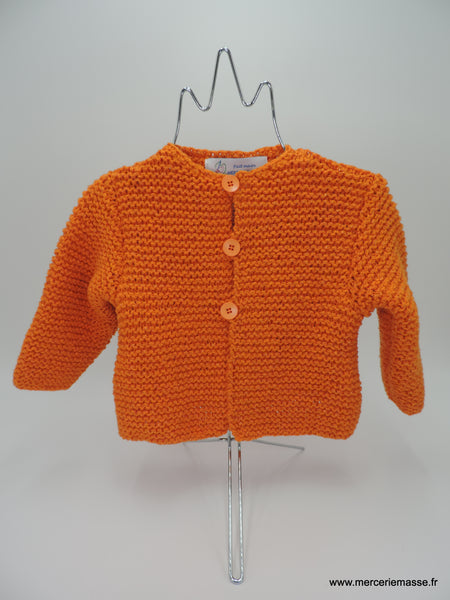 Gilet sweet orange